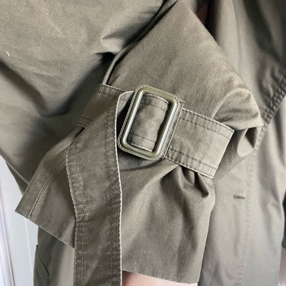 Vintage TOWNE from London Fog Long Trench Coat Size 44 Reg - Picture 11 of 15